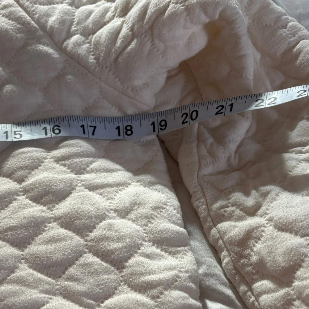 Talbots Cream Quilted Jacket - Picture 6 of 8